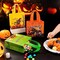 8 Pack Halloween Bags Trick or Treat Bags, Reusable Non-Woven Halloween Tote Bags with Handles - Ideal Gift Bags for Halloween, Halloween Supplies, Trick or Treat Halloween Party Favor Bags